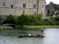 Punting at Leeds Castle