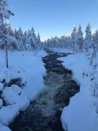 Besparingen, Winter in Sweden.