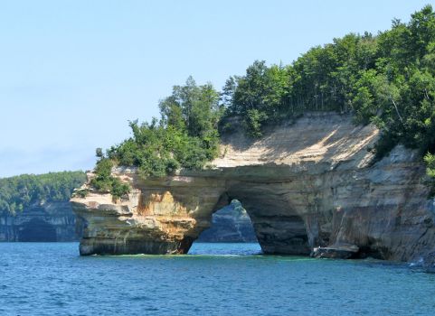 Rock Arch, Lake Michigan