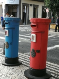 Postboxes in Funchal