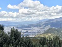 Vista desde el teléferico de Quito