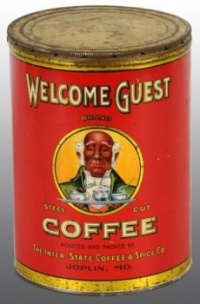Barattolo di caffè Welcome Guest