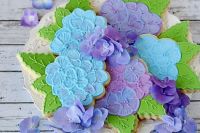 Hydrangea Cookies