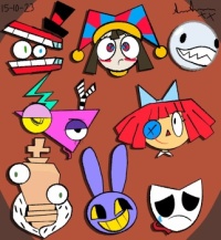 digital circus characters