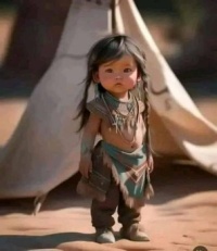 Lil girl : cute American Indian Girl *