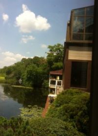 View from Old Mill Inn Outside Porch 7-18-13