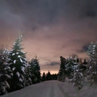 Beautiful winter in Norway