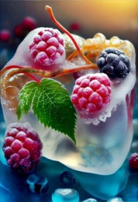 ice dessert art