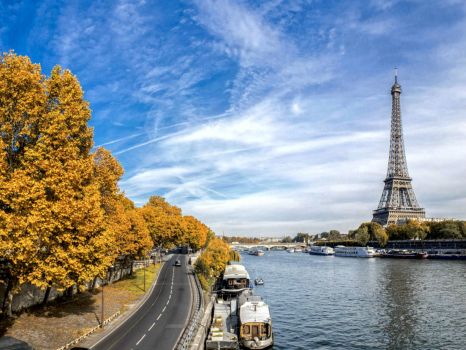 Paris in autumn