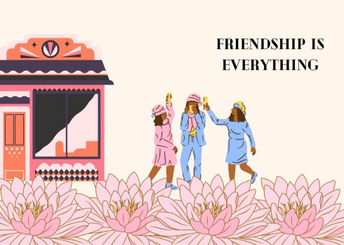 Solve Friendship is everything jigsaw puzzle online with 117 pieces