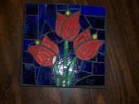 TulipTrivetRed