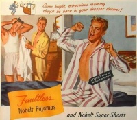 Nobelt Pajamas vintage ad