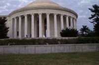 Jefferson Memorial...thought this was a bride, but...