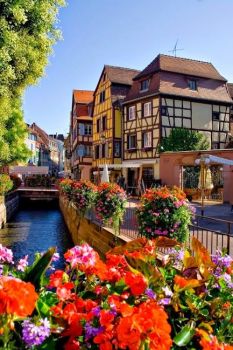 A beleza de Colmar, Alsácia, França !!!