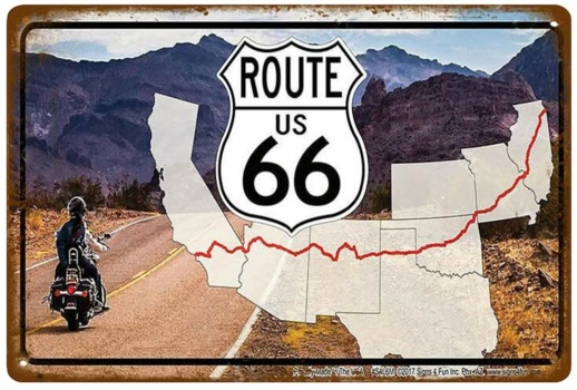 Route 66 - The "Mother Road"