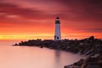 Lighthouse in the mist
