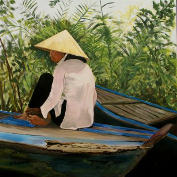 'Vietnam' By French Artist, Daniel Dupont