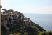 Soft colours of Cinque Terre in Italy