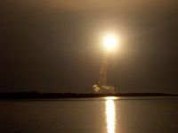 Space Shuttle night launch