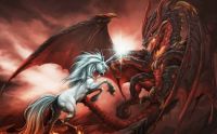 Unicorn versus Dragon