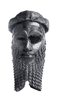 Solve Head of an Akkadian Ruler, 2250-2200 B.C, (Iraqi Museum, Baghdad ...