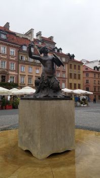 Warsaw's mermaid