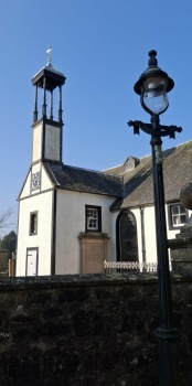 Dalserf Kirk Clock and Bell Tower, Clyde Valley, Scotland