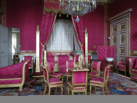 Château de Compiègne : la chambre de l'empereur