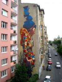 Street Artist Sanier goes big in Poland