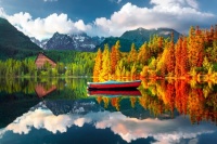 Lake Strbske Pleso, High Tatras National Park, Slovakia