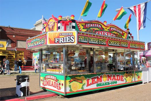 Solve concession stand Louisana state fair jigsaw puzzle online with ...