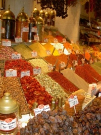 Dried Fruit and Spice Stall, Istanbul
