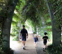 under the arches