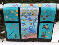 Finished Aquarium Quilt