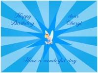 Happy Birthday dear Cheryl (Starla)