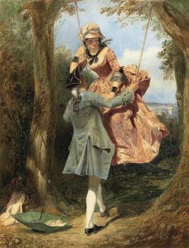 Edward Henry Corbould (British, 1815–1906), The Swing (1848)