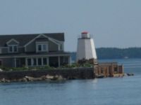 beautiful home and light house