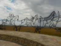 Indian Memorial at Little Bighorn Battlefield