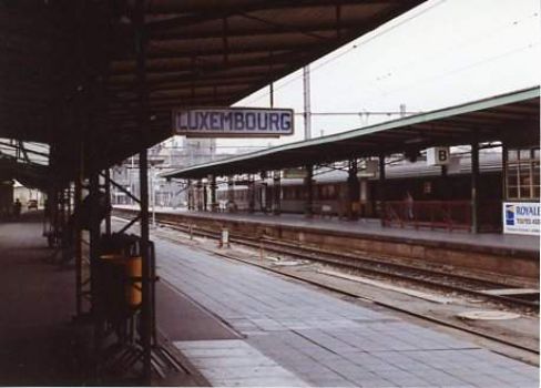 Luxembourg City Railroad Station