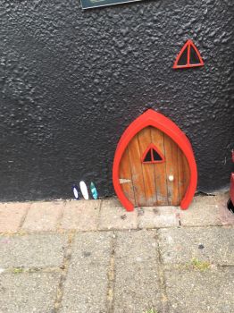 Fairy door in Clifden, Ireland