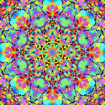 Solve kaleidoscope Design 277 jigsaw puzzle online with 16 pieces