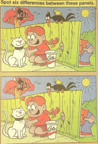 Spot the 6 Differences
