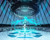 Hatsune Miku dance hall