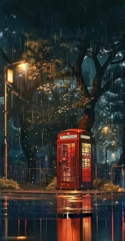 lampa v de&scaron;ti