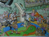 Jigsaw Puzzle 'Port Days Rotterdam' (Rotterdamse Havendagen), as it looks when the puzzle is made...
