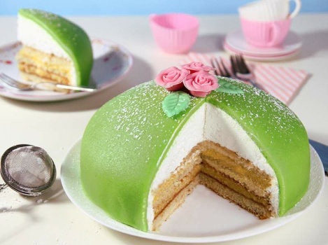 Desserts Around The World - Sweden - Prinsesstarta