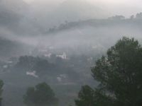 Misty valley
