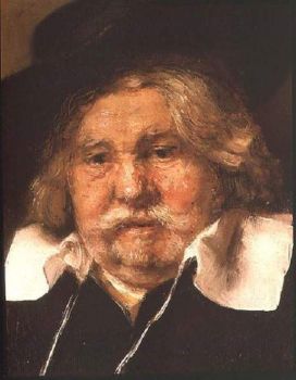 Rembrant (detail) portrait of a old man