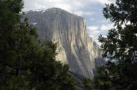 El Capitan~vertical rock formation in Yosemite National Park