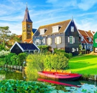 Village on the Canal